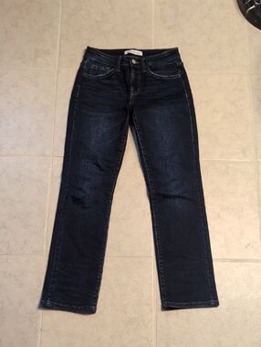 Flying Monkey Women’s Dark Navy Straight Leg Jeans